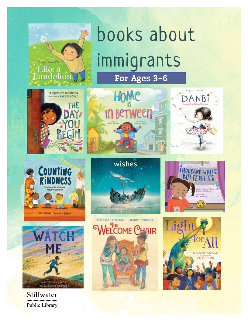 10 picture books about immigrants