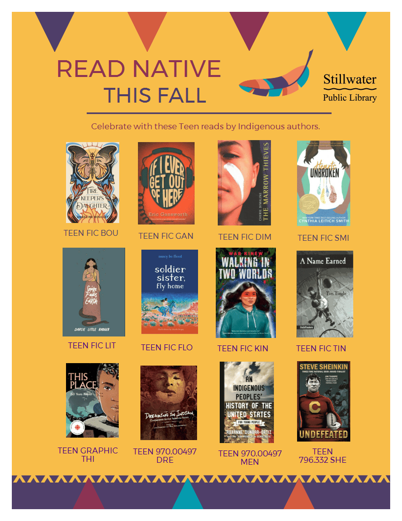 Read Native Book List for Teens