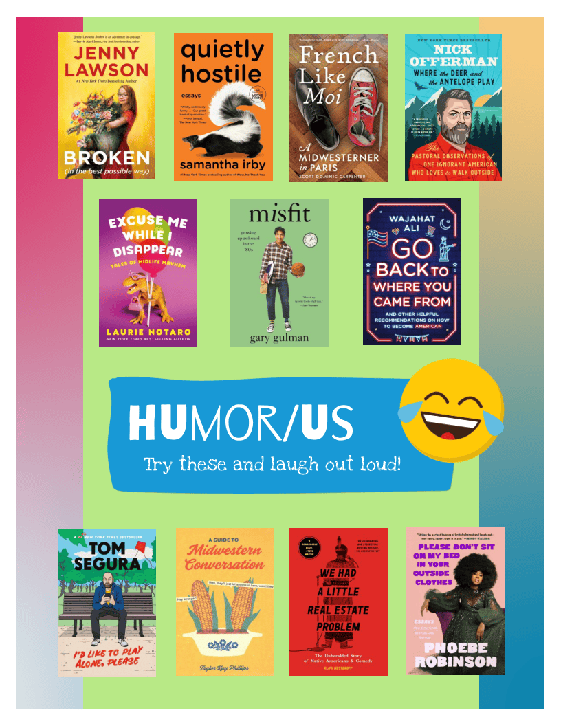 List of humorous book reads