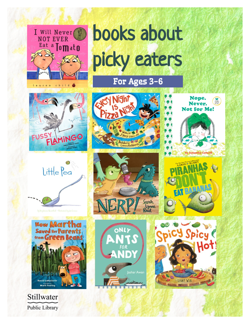 Picky Eater Book list