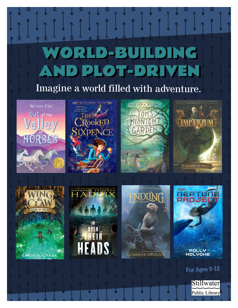 books featuring world building that are plot driven