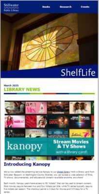 ShelfLife March 2025