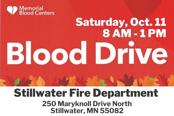 Blood Drive at Fire Department
