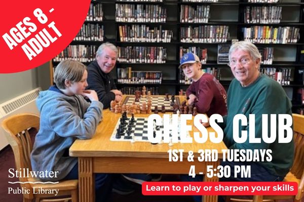 2 adults and 2 teens playing chess