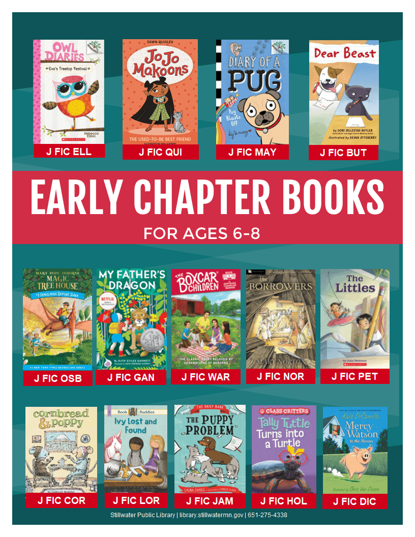early chapter book suggestions