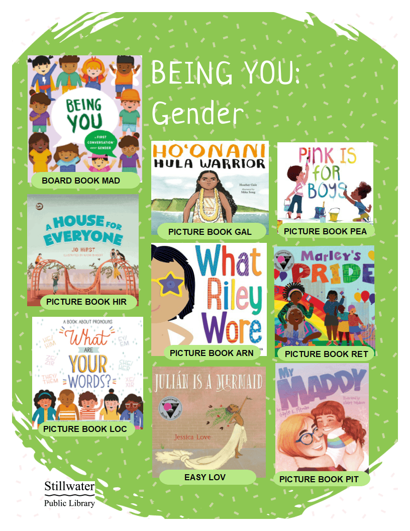 9 picture books about gender