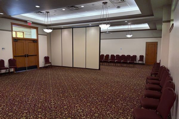 MR Room Looking from B to divider into A