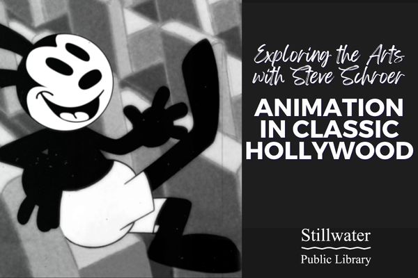 Black and white mage of animated mouse character from early Hollywood