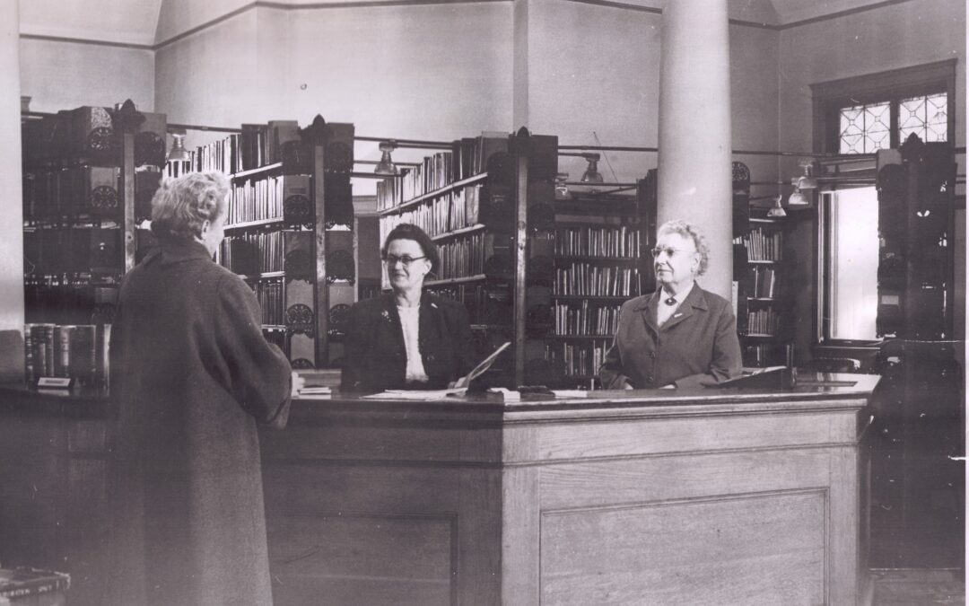 Librarian Gertrude Glennon (1952)