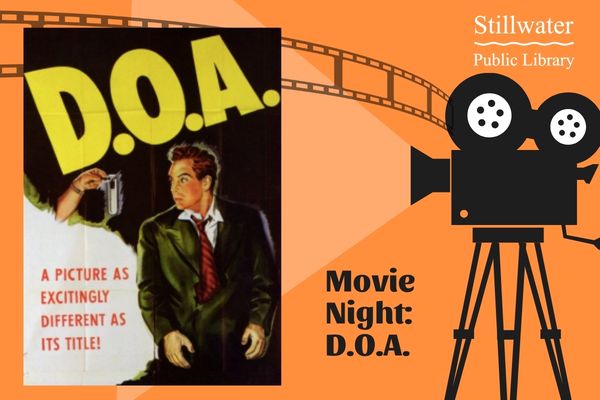 Movie poster from classic film noir D.O.A.