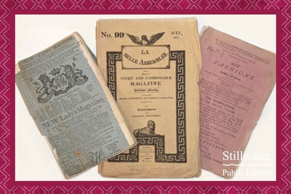 Three ladies magazines from the Regency era